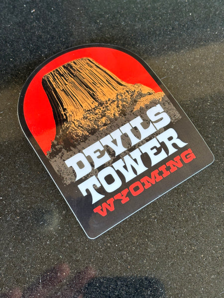 Devils Tower Wyoming Sticker