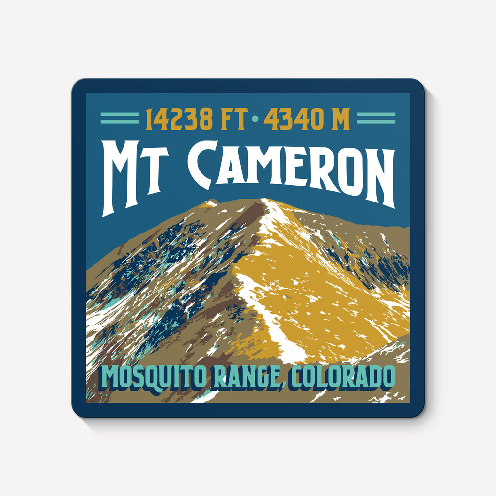 Mount Cameron Colorado 14er Sticker