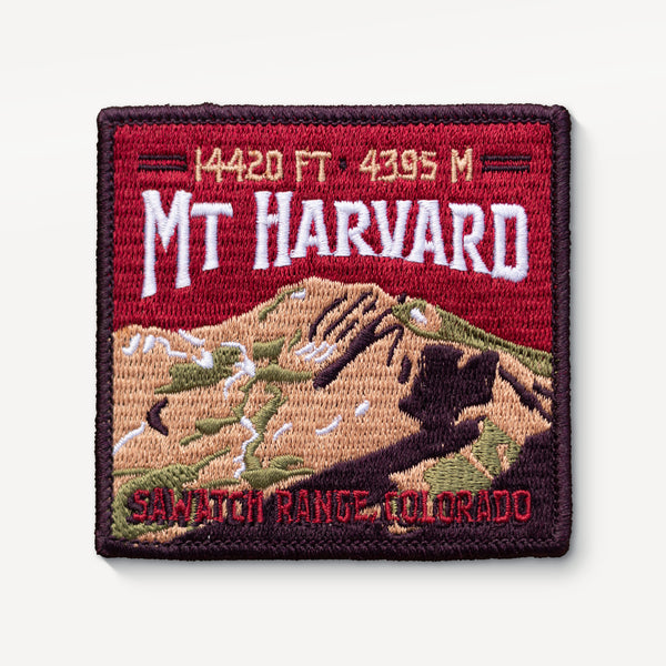 Mount Harvard Colorado 14er Patch