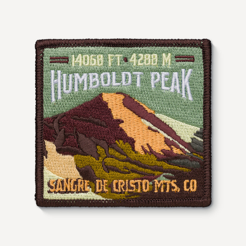 Humboldt Peak Colorado 14er Patch