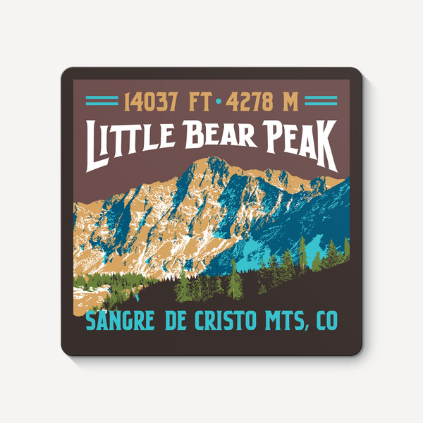 Little Bear Peak Colorado 14er Sticker