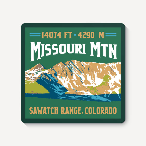 Missouri Mountain Colorado 14er Sticker