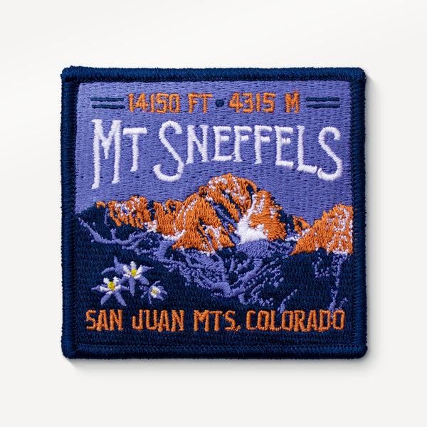 Mount Sneffels Colorado 14er Patch