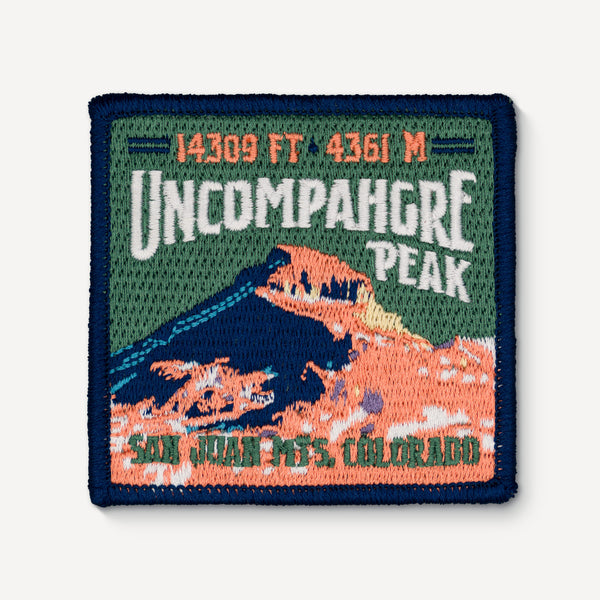 Uncompahgre Peak Colorado 14er Patch