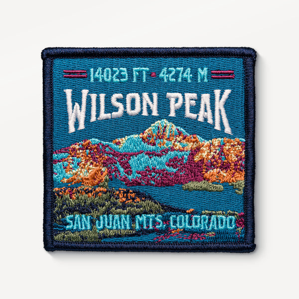 Wilson Peak Colorado 14er Patch