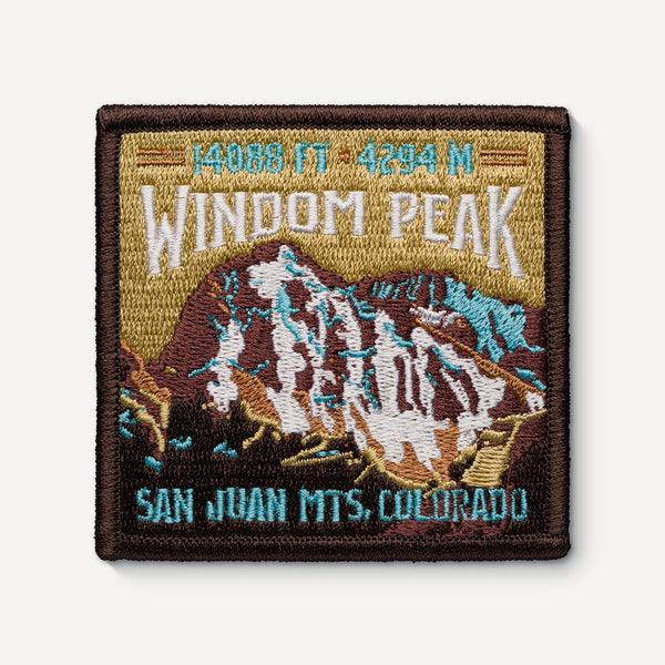 Windom Peak Colorado 14er Patch